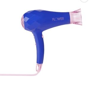 FLOWER Blue and Pink Hair Dryer